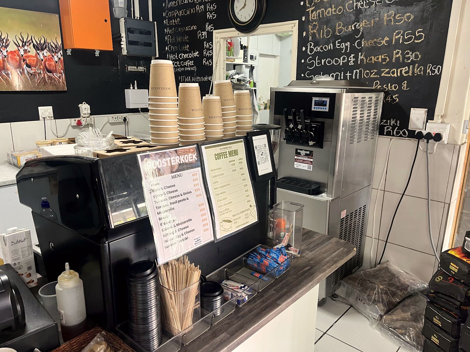 Die koffietoonbank